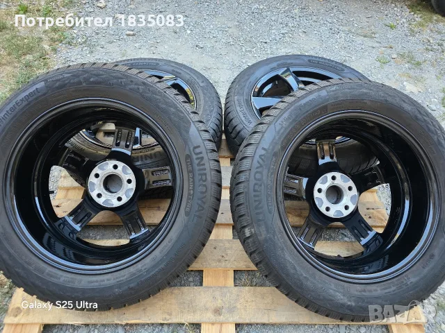 Лети джанти 16ки 5х100 RC Design + зимни гуми 195/60/16 Uniroyal, снимка 9 - Гуми и джанти - 55879317