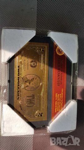 Позлатени долари в стъклена рамка , снимка 7 - Декорация за дома - 29088317