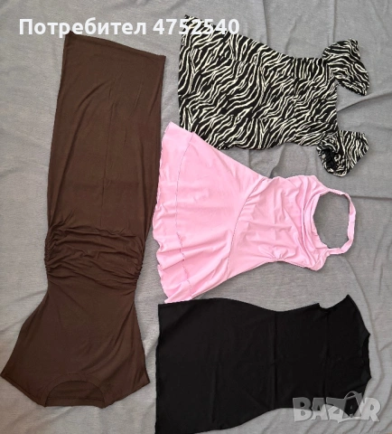 Дамски рокли – размер S/M, модерни и запазени