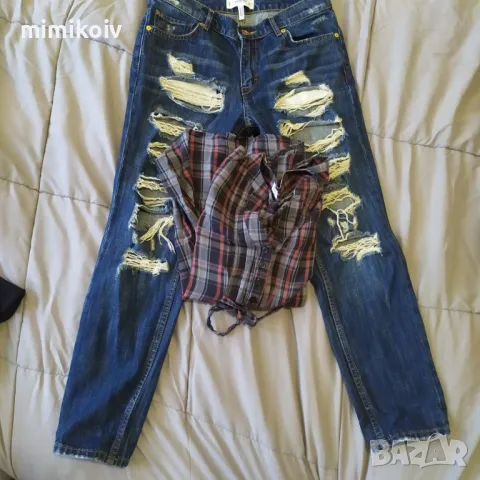 Дънки размер ХС-С с подарък ризка