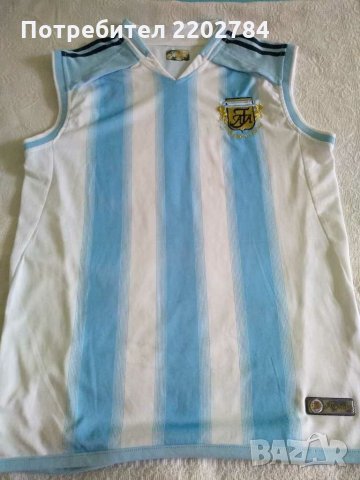 Страхотен потник на националния по футбол Аржентина,Argentina, снимка 1 - Фен артикули - 29731138