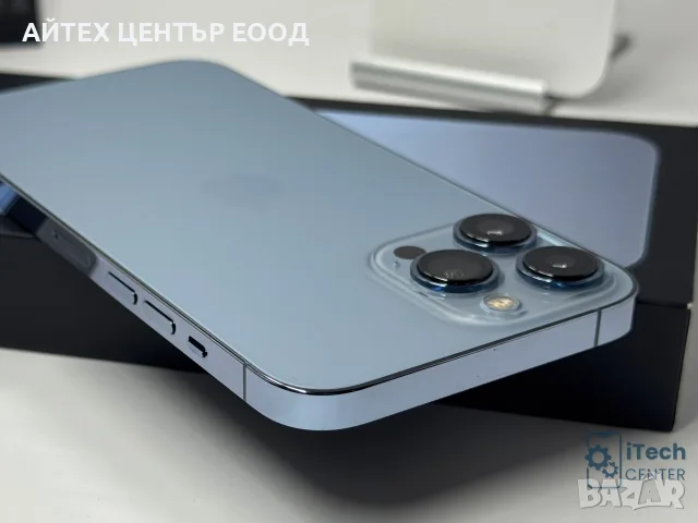 iPhone 13 Pro Max, 128GB, Blue, 100% батерия, КАТО НОВ, 1г. ГАРАНЦИЯ!, снимка 7 - Apple iPhone - 56005629