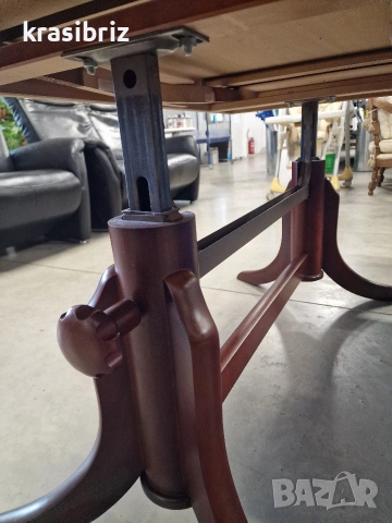 Масивна Разтегателна Маса с Повдигащ механизъм-внос от Германия!, снимка 6 - Маси - 53944225