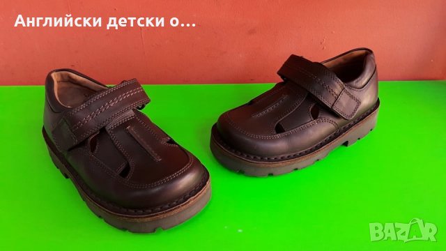 Английски детски обувки естествена кожа-отворени START RITE, снимка 3 - Детски обувки - 29259311