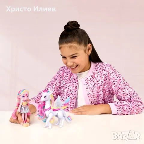кукла Magic Mixies с еднорог Shimmer Reveal Магическа кукла, снимка 5 - Кукли - 49531910