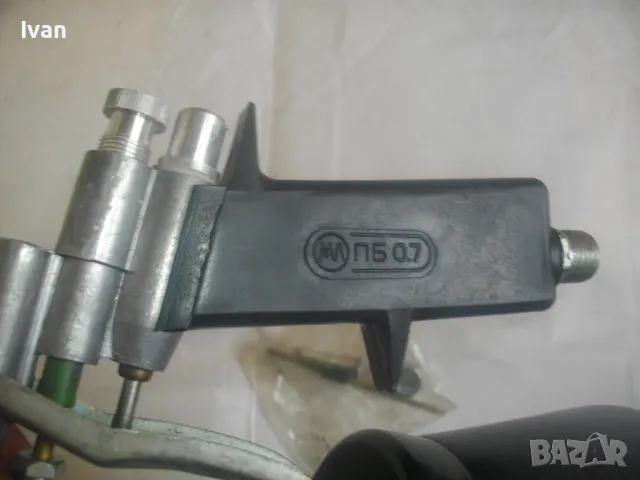 ПБ-0,7 НОВ БЪЛГАРСКИ ПНЕВМАТИЧЕН БОЯДЖИЙСКИ ПИСТОЛЕТ С ДОЛНО КАЗАНЧЕ СТАРО КАЧЕСТВО ОЛЕКОТЕН, снимка 11 - Други инструменти - 49600542