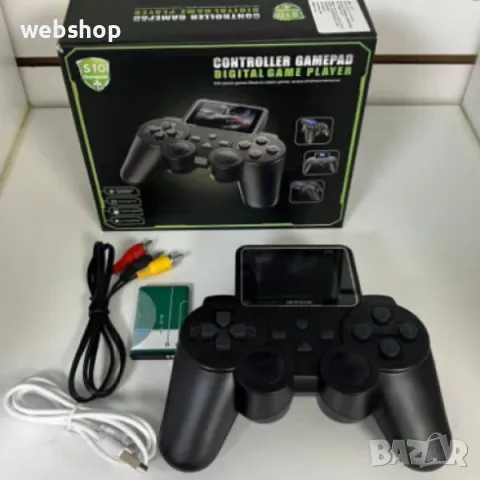 S10 Mini Джойстик Конзола - Компактна Игрова Станция с Вграден Екран и Игри, снимка 1