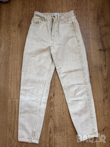 Дънки Зара бежаво , снимка 1