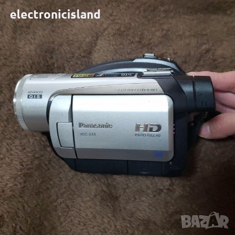 Оригинална Японска Full HD Видео камера Тричипова 3 CCD Panasonic HDC SX5, запис на DVD, SD, SDHC, снимка 6 - Камери - 34954077