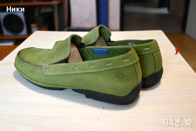 Оригинални мокасини ROCKPORT-естествена кожа, снимка 4 - Мокасини - 54028869
