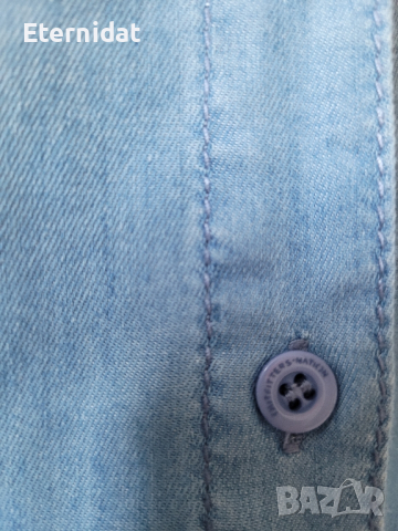 Дънкова риза , снимка 12 - Ризи - 44679788