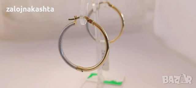 Нови-Златни обеци-2,87гр/14кр, снимка 6 - Обеци - 53257669