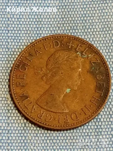 Две монети 1 пени 1961г. Англия - 200 лири 1980г. Италия редки за КОЛЕКЦИЯ 39778, снимка 4 - Нумизматика и бонистика - 48614927