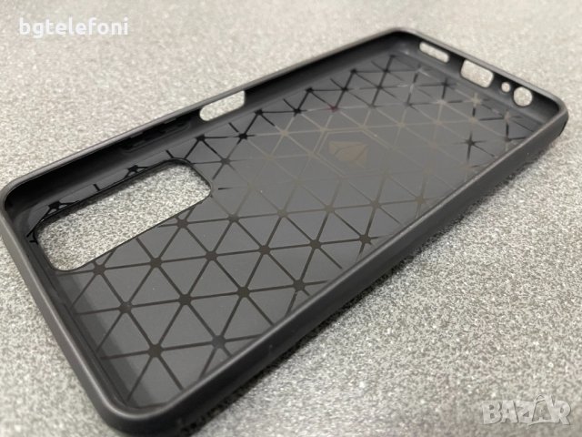 Huawei P Smart 2021 калъф тип тефтер и силикон Carbon, снимка 13 - Калъфи, кейсове - 30966600
