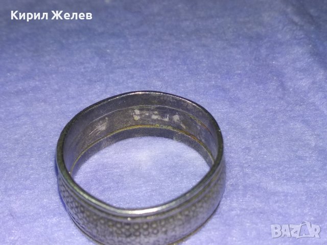 Стар ОРНАМЕНТИРАН СРЕБЪРЕН РЕТРО ПРЪСТЕН ОКСИДИРАНО СРЕБРО 925 МАЙСТОРСКА ИЗРАБОТКА Тип ХАЛКА 40622, снимка 17 - Антикварни и старинни предмети - 42646410