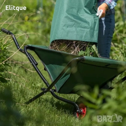 Сгъваема градинска количка с голям капацитет – лека, здрава и компактна за съхранение, снимка 5 - Градински инструменти - 53038857