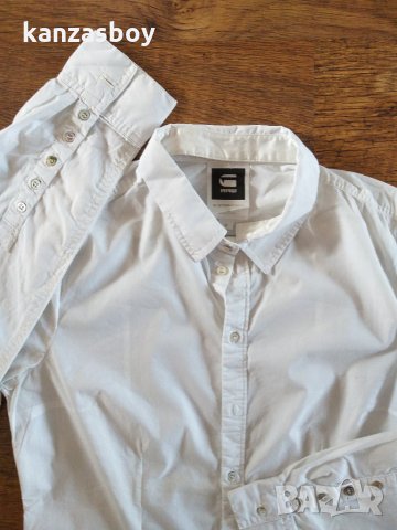 g-star bond dandy basic dress shirt - страхотна дамска риза, снимка 3 - Ризи - 31657693