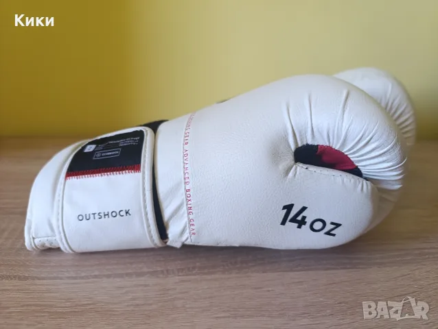 Боксови ръкавици Outshock BG120 (Molded Ergo) – 14 oz (като нови) 