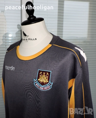 WEST HAM UNITED HAMMERS MACRON 2012/2013 TRAINING FOOTBALL SHIRT JERSEY SIZE XXL/3XL , снимка 12 - Спортни дрехи, екипи - 52949038