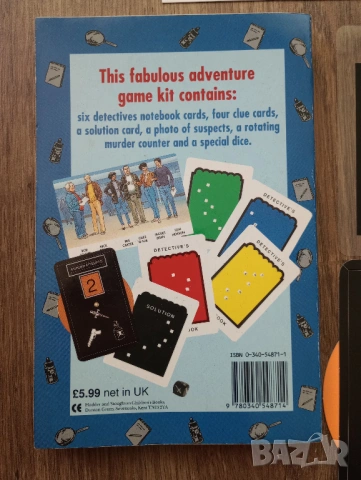 Книга-Игра на Английски Език - Suspects!, снимка 3 - Детски книжки - 54244084