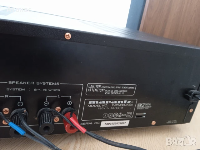 Marantz PM 30, снимка 7 - Ресийвъри, усилватели, смесителни пултове - 51399106