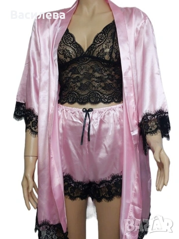 Пижама 4 части., снимка 5 - Нощници - 54279765