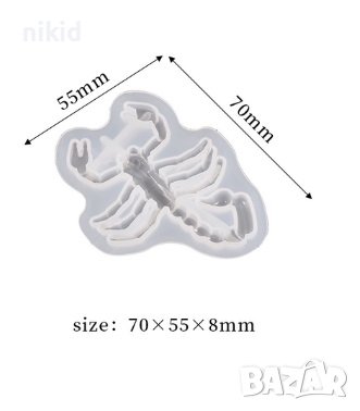 Скорпион силиконов молд форма фондан смола декор, снимка 3 - Форми - 40765715