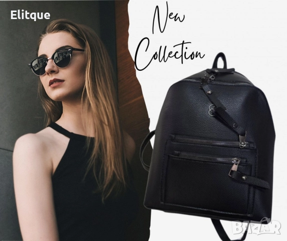 Ежедневна дамска кожена раница, снимка 5 - Раници - 52752103