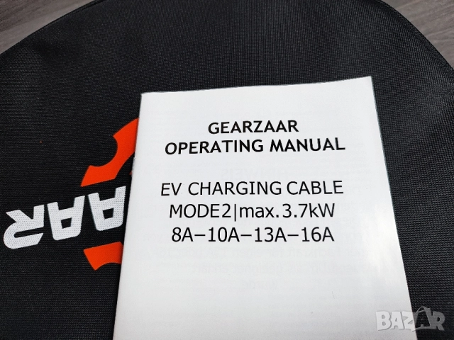 ПРОМО ! GEARZAAR 3.7 kW зарядно за електрически автомобили Type 2 !, снимка 12 - Аксесоари и консумативи - 52054716