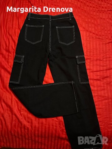 Нов черен панталон, снимка 3 - Панталони - 42359209