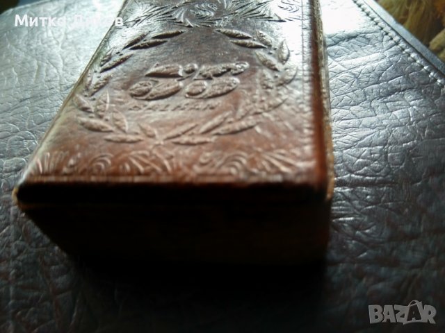 Калъфче за цигари БГА Балкан-естествена кожа, снимка 4 - Табакери - 36779318
