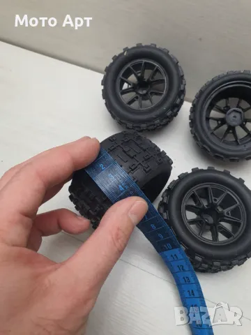 Универсални Гуми за RC РЦ Количка Колички 1/16 и 1/14 Хекс, снимка 7 - Електрически играчки - 48802115