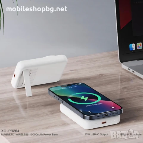 Wireless Power Bank външна батерия 10000mAh , снимка 4 - Оригинални батерии - 51195123