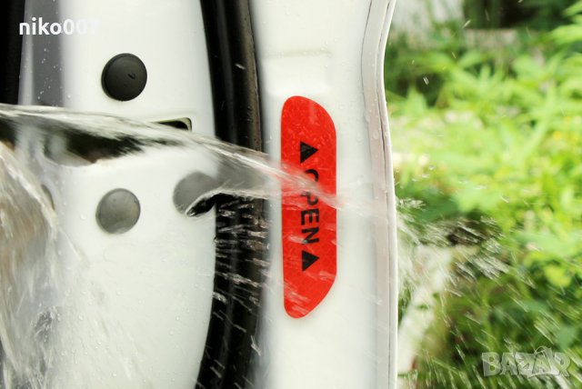 Предупредителен знак Нощна безопасност Стикер за врати за автомобил, снимка 5 - Аксесоари и консумативи - 29858873