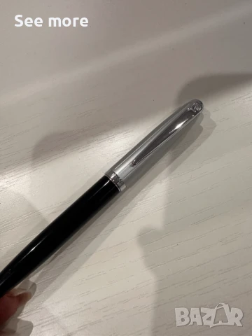 Pierre Cardin мъжка химикалка с оникс, снимка 5 - Подаръци за мъже - 50842463