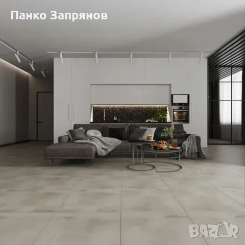 Плочки гранитогрес нови, сиви и антрацит, 60x60 и 60х30, снимка 4 - Гранитогрес и плочки - 55844549