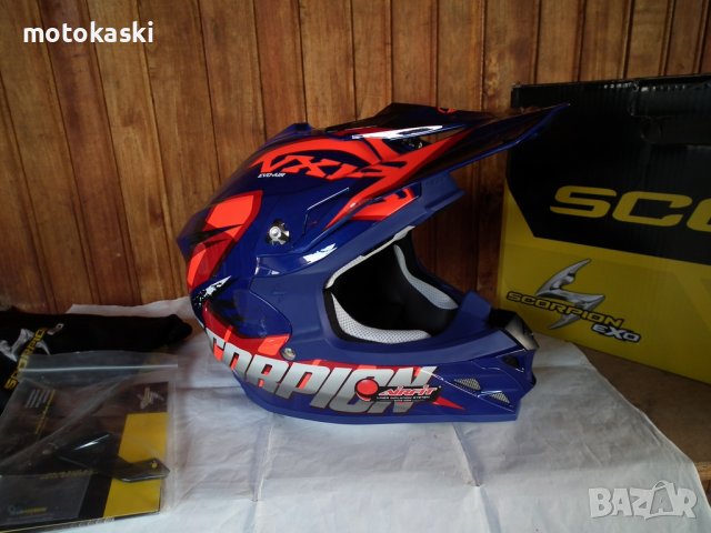 Scorpion VX-15 Evo Air Defender нов мотокрос шлем каска за мотор