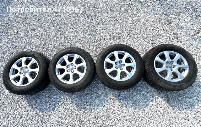 Оригинални джанти 17 от Audi Q5 5x112, ET37, 7J, снимка 2 - Гуми и джанти - 53875299