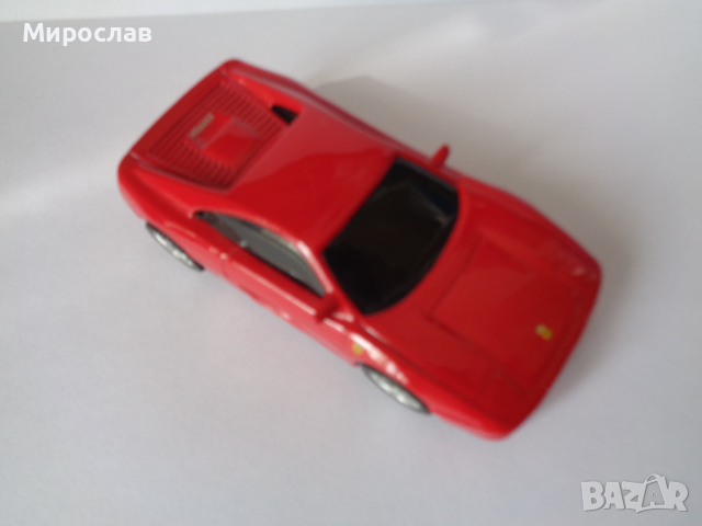 BBURAGO 1:43 FERRARI F355 BERLINETTA МОДЕЛ КОЛИЧКА ИГРАЧКА, снимка 5 - Колекции - 44681054