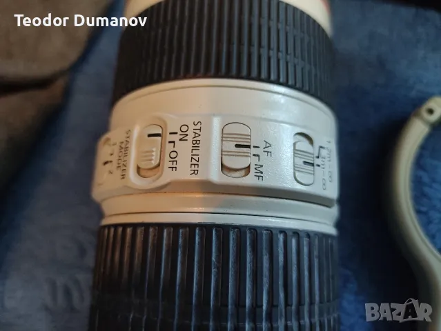 Canon EF 70-200 f4 IS USM, снимка 3 - Обективи и филтри - 48076230