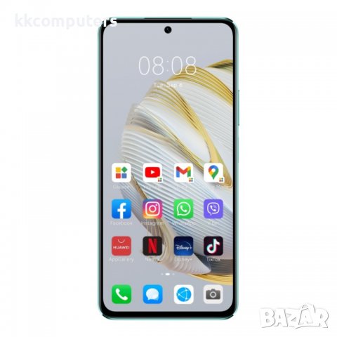 Huawei Nova 10 SE Green, BNE-LX1, 128GB, 8GB RAM Смартфон, снимка 4 - Huawei - 39219090