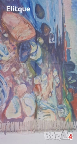 Дамски шал в различни разцветки 180/70см, снимка 8 - Шалове - 52895215