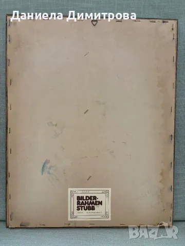 Гоблен “Магнолии” с рамка от дърво масив, снимка 3 - Гоблени - 48282576