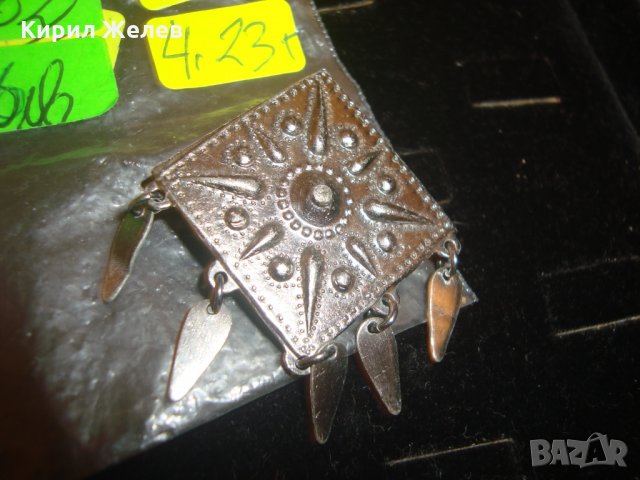 СРЕБРИСТА ВЪЗРОЖДЕНСКИ СТИЛ РЕТРО АРТ БРОШКА 4102, снимка 6 - Други - 30555083