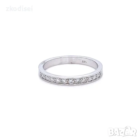 Златен дамски пръстен с диамант 0,35Ct. чистота:SI размер:53 модел:42880-6, снимка 2 - Пръстени - 55831335