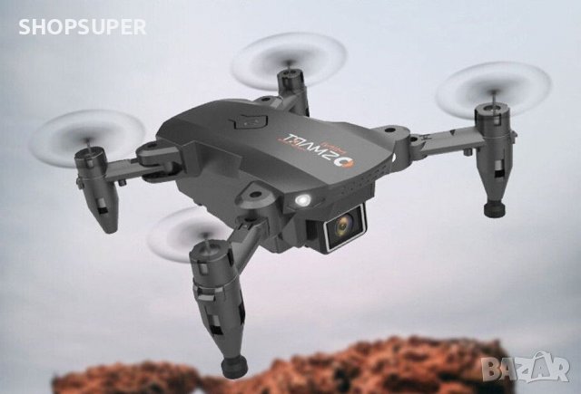 Мини сгъваем дрон, снимка 3 - Дронове и аксесоари - 37761905