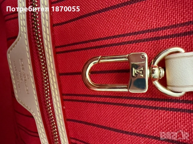 Чанта Luis Vuitton Neverfull MM, снимка 12 - Чанти - 52875755