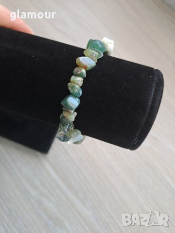 Гривна с нефрити, снимка 4 - Гривни - 42430303