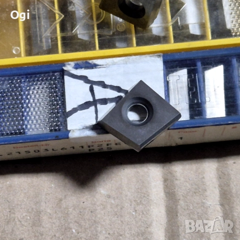 Твърдосплавни пластини ZEAA леви пластини твърдосплавни , снимка 4 - Стругове - 51850617