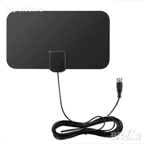 Антена за телевизор Digital One SP01086, цифрова, плоска, за ефирна телевизия, с вграден усилвател, снимка 3 - Приемници и антени - 50467137